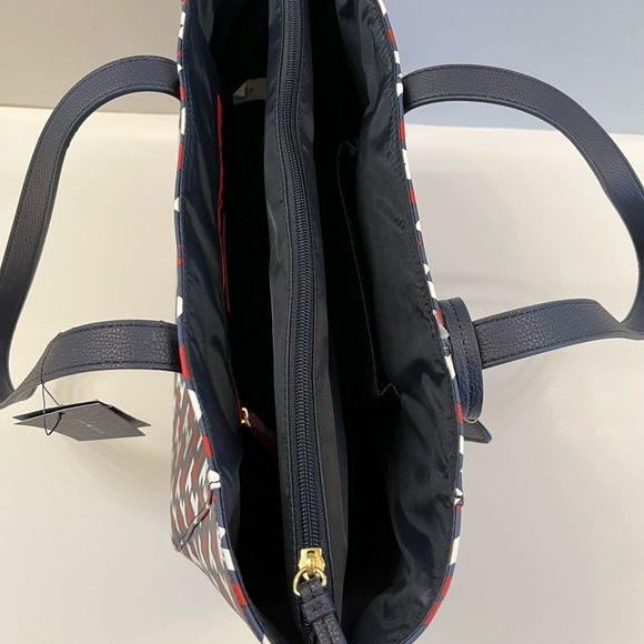 Tommy Hilfiger Lynn II Tote with Pouch- Multi - Picture 4 of 8